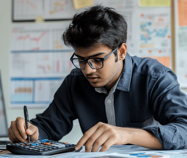 Student pursuing Bachelor of Commerce